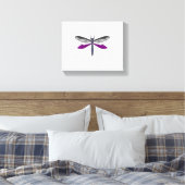 Ace Pride Dragonfly Leinwanddruck (Insitu (Schlafzimmer))