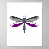 Ace Pride Dragonfly Poster (Vorne)