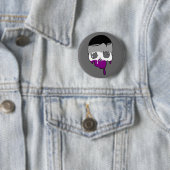 Ace Pride Driving Skull Button (Beispiel)