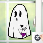 Ace Pride Geist Fensteraufkleber (Zuhause)