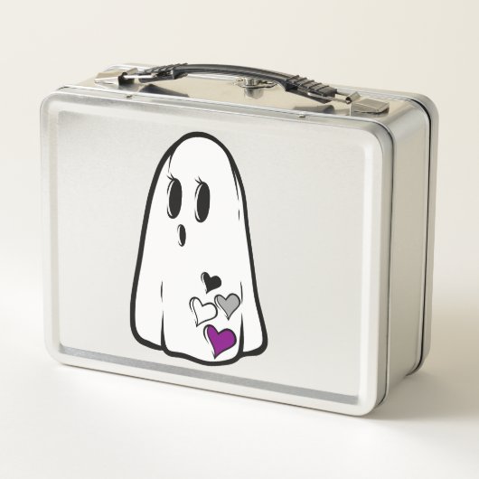 Ace Pride Ghost Metall Brotdose (Rückseite)