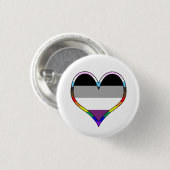 Ace Pride Heart Button (Vorne & Hinten)