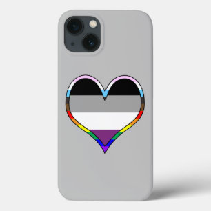 Ace Pride Heart Case-Mate iPhone Case