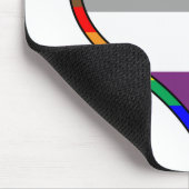 Ace Pride Heart Mousepad (Ecke)