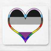 Ace Pride Heart Mousepad (Vorne)