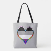 Ace Pride Heart Tote Bag Tasche (Rückseite)