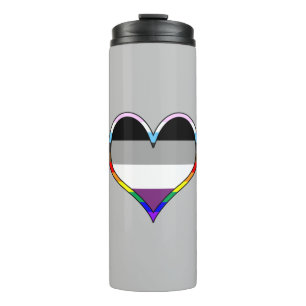 Ace Pride Herztumbler Thermosbecher