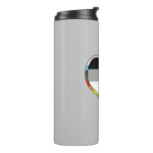 Ace Pride Herztumbler Thermosbecher (Nach links gedreht)
