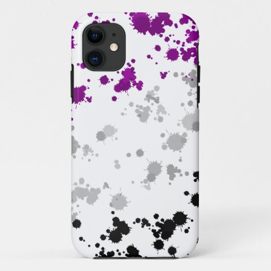 Ace Pride Spritzer Design Phone CAse (Rückseite)