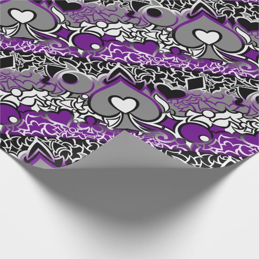 Ace Pride Squiggle Geschenkpapier (Ecke)