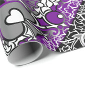 Ace Pride Squiggle Geschenkpapier (Rolleneckpunkt)