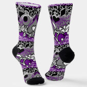 Ace Pride Squiggle Socken (Gewinkelt)