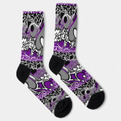 Ace Pride Squiggle Socken (Rechts)