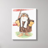 Ace Rabbit Canvas Print Leinwanddruck (Vorderseite)