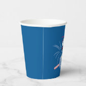 Ace Snoopy auf dem Eis-Pop Pappbecher (Rechts)