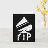 Ace Spades Funny Video Game Player Karte (Gelbe Blume)