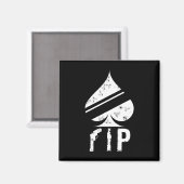 Ace Spades Funny Video Game Player Magnet (Vorderseite/Rückseite)