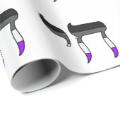 Ace-Stolz-Flagge-Chai Geschenkpapier (Rolleneckpunkt)