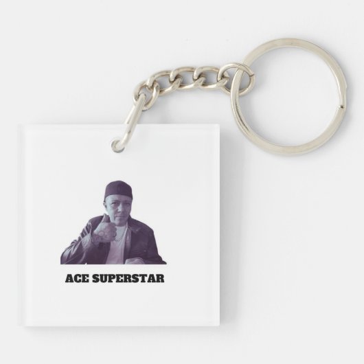 ACE SUPERSTAR. SCHLÜSSELANHÄNGER (Rückseite)
