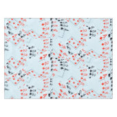 Ace to Five Diamonds and Clubs, Tischdecke (Vorderseite (Horizontal))