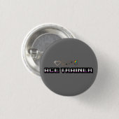 Ace Trainer Gaymer Button (Vorne & Hinten)