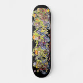 Acefink "Wheelie Finks Competition" Skate Deck Skateboard (Vorderseite)