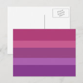 Aceflux-Flag Postkarte (Vorne/Hinten)