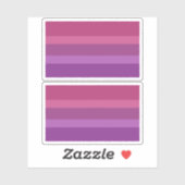 Aceflux Pride Aufkleber (Blatt)
