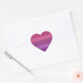 Aceflux Pride Herz-Aufkleber (Umschlag)