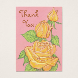 Aceo Art Card ~ Rose Dankeschön Karte