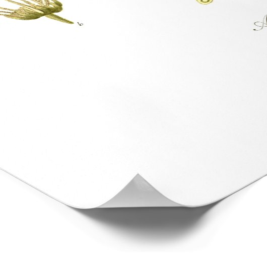 Acer pseudo-platanus poster (Ecke)