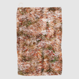 Acer Wald unter Baumwolle oder Gestein unter Boden Golfhandtuch