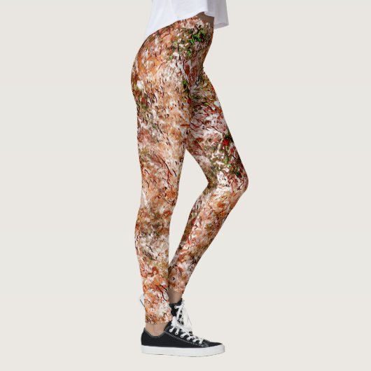 Acer Wald unter Baumwolle oder Gestein unter Boden Leggings (Rechts)