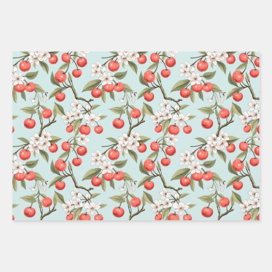 Acerola Geschenkpapier Set (Vorderseite 2)