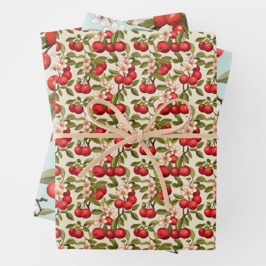 Acerola Geschenkpapier Set (Beispiel)