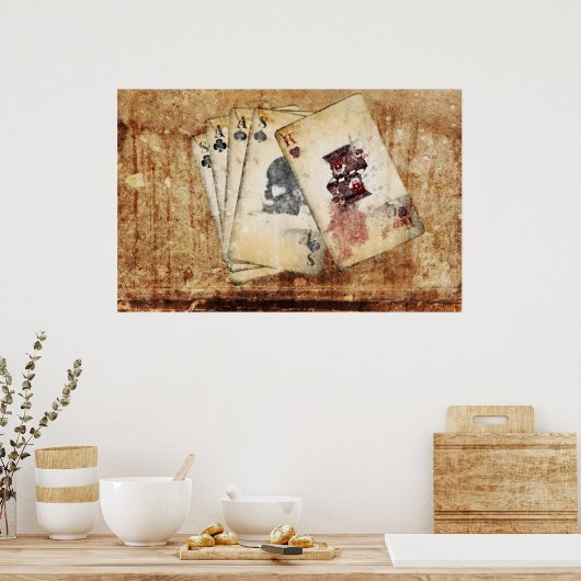 Aces and Aights Poster (Küche)