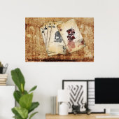 Aces and Aights Poster (Heimbüro)