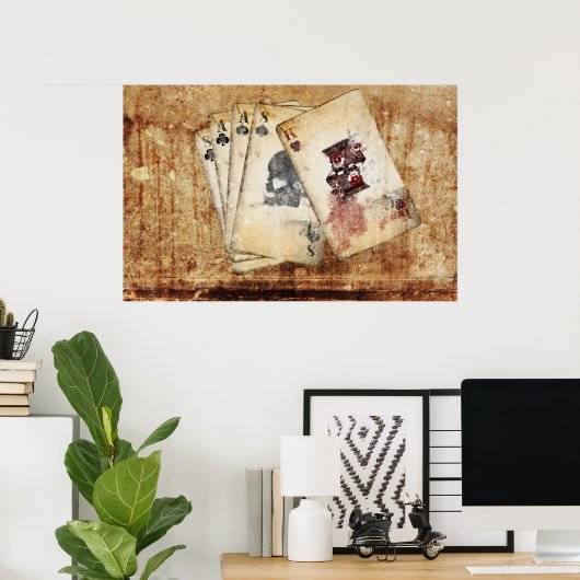 Aces and Aights Poster (Heimbüro)