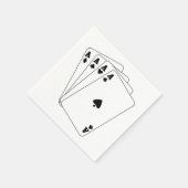Aces Cards Serviette (Ecke)