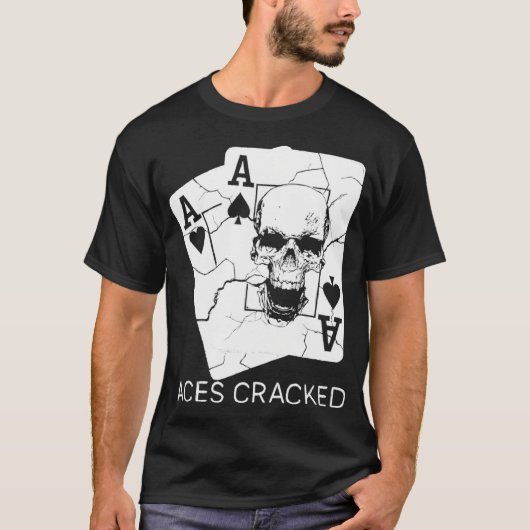 Aces Cracked T-Shirt (Vorderseite)