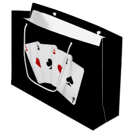 Aces große Geschenktasche Spielen Party Geschenktüte