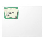 Aces High Notizblock (Vorderseite)