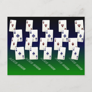Aces High Postkarte