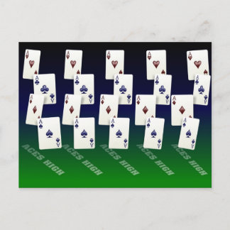 Aces High Postkarte