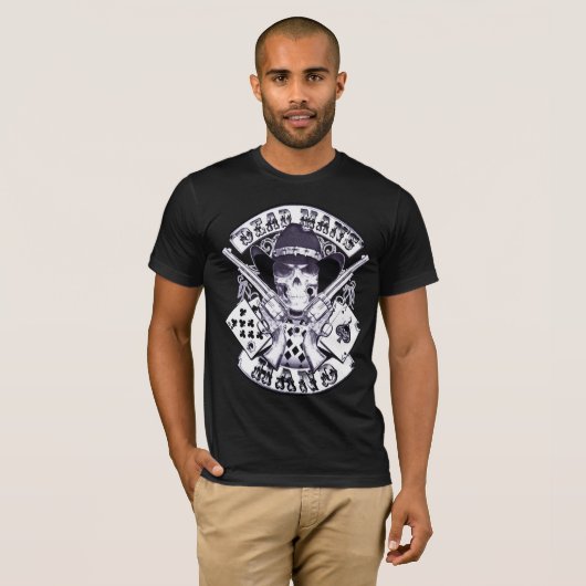Aces N Aight Dead Man's Hand Cowboy T - Shirt (Vorne ganz)