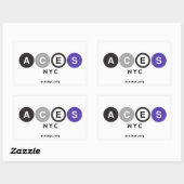 Aces NYC Stickers (Blatt)