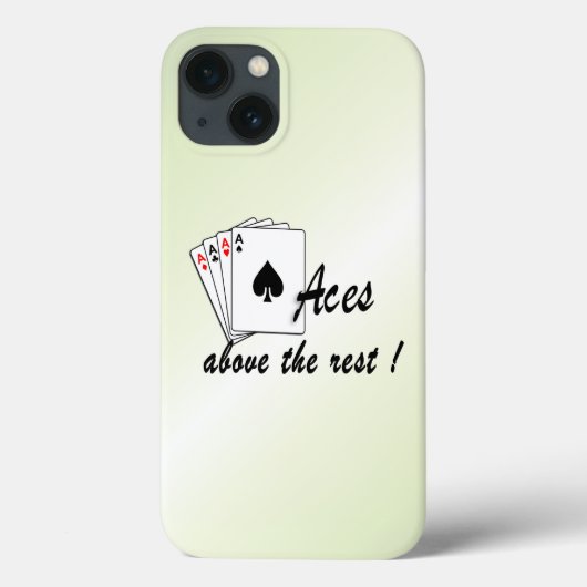 Aces oberhalb der Erholung Green Case-Mate iPhone Hülle (Rückseite)