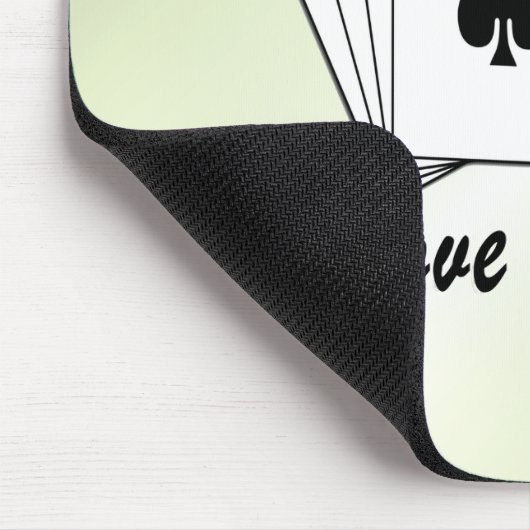 Aces oberhalb der Erholung Green Mousepad (Ecke)