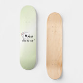 Aces oberhalb der Erholung Green Skateboard (Vorderseite)