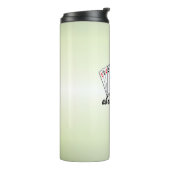 Aces oberhalb der Erholung Green Thermosbecher (Nach links gedreht)